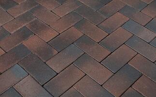  Тротуарная клинкерная брусчатка Penter Dresden, 200x100x52 мм: внешний вид